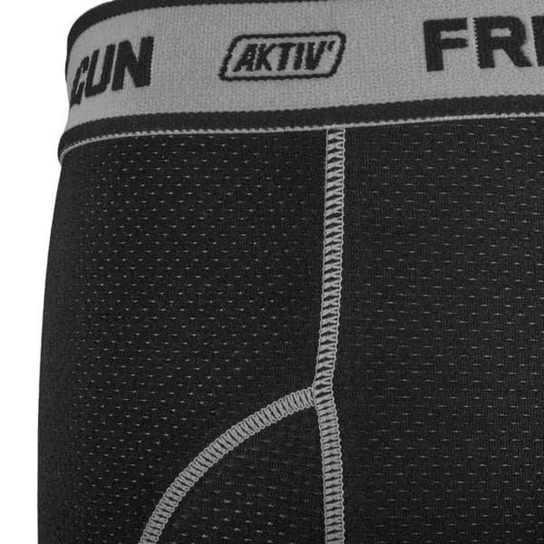 Freegun Boxer Herr AKTIV, Kalsong Herr - Svart (4-pack)