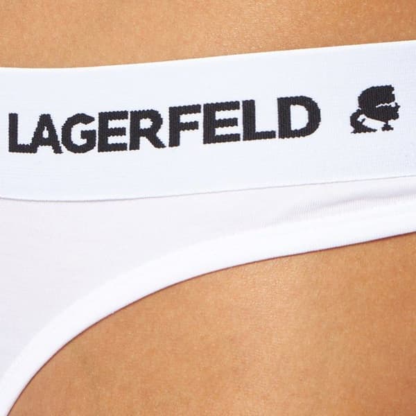 Karl lagerfeld stringtrosa - tanga - 211W2110 - Stringtrosa med logotyp för kvinnor