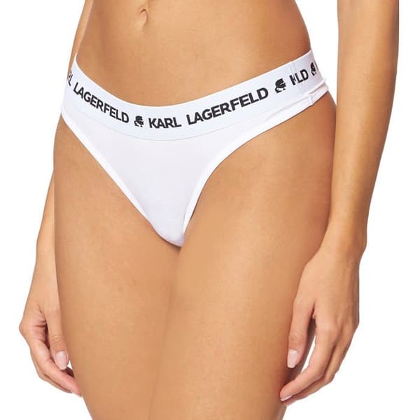 Karl lagerfeld stringtrosa - tanga - 211W2110 - Stringtrosa med logotyp för kvinnor