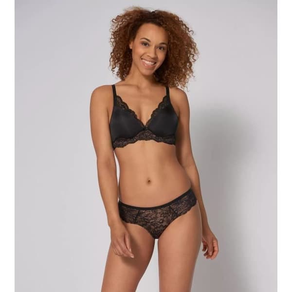 Triumph Amourette Charm damtrosa - svart - 46