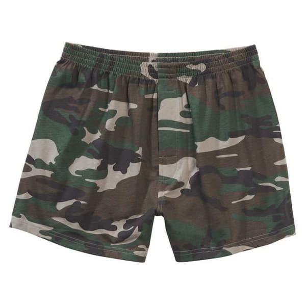 Boxar camouflagem skog - BRANDIT - Boxningsshorts BW - 100% Bomull - Herr - Grön