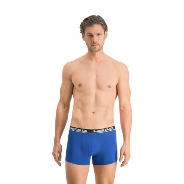 Boxer - HUVUD - Basic - Set med 2 - Bomull - Blå - Man