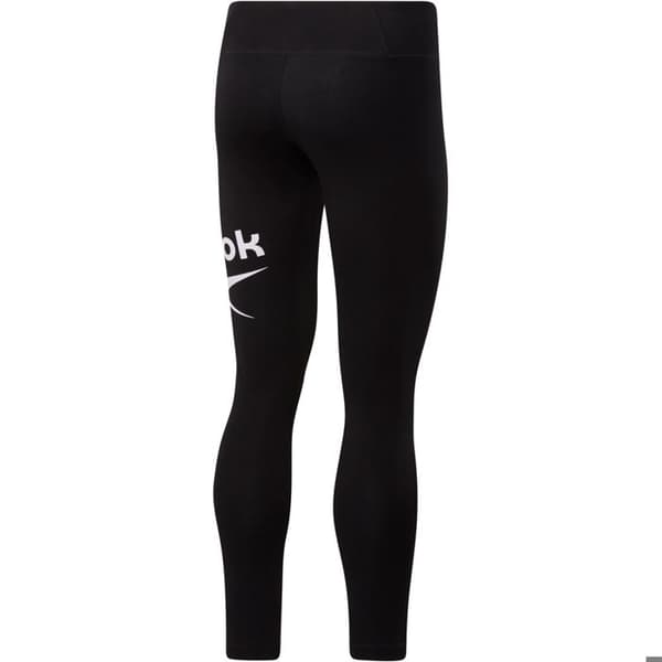 Collant - Reebok - Identitet - Svart - Dam - Bomull stretch