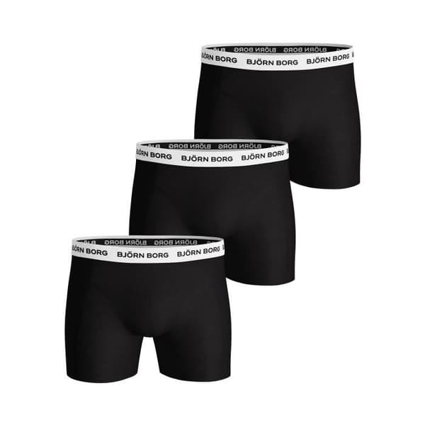Boxers - Bjorn Borg - 9999-1028-90011 - Svart - Bomull 95% - Vuxen Storlek