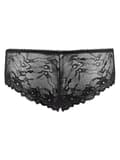 Miniatyrbillede 2 af 2: Sorte boxershorts til kvinder i blonde, navle, graviditet