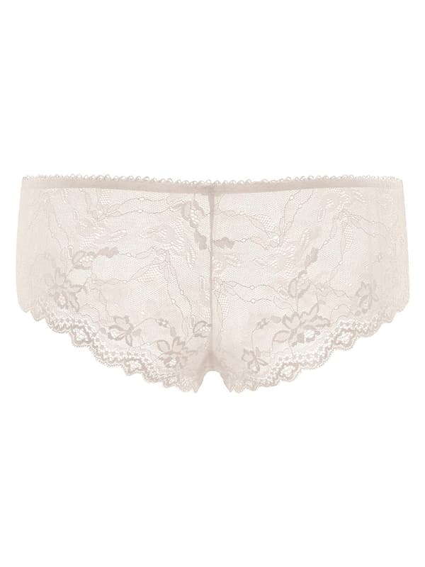 Vita boxershorts i spets för kvinnor, gravida
