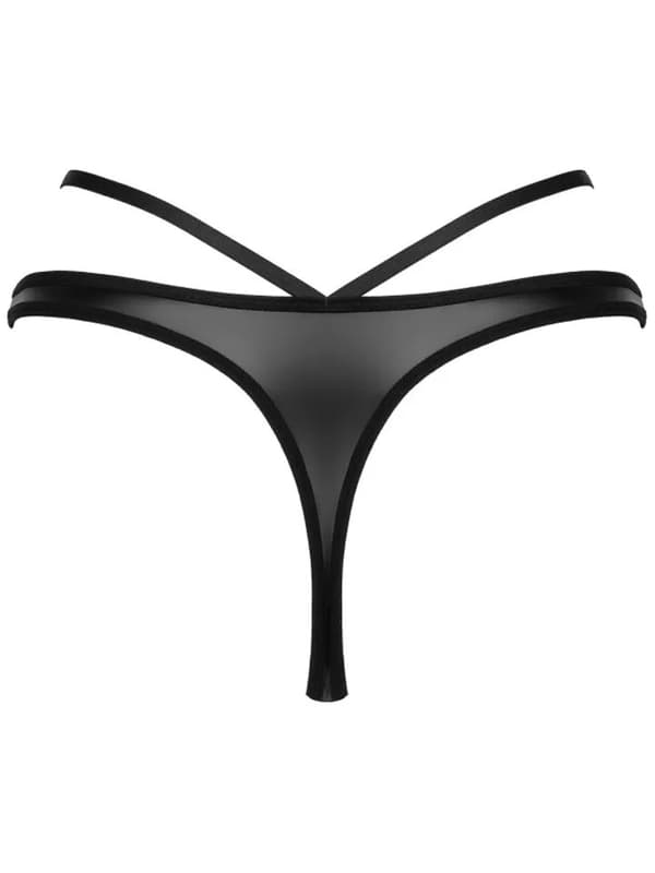 Kotek Celadine String Black Stringtruser