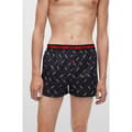 Miniatyrbild 4 av 4: Boxer - kort Hugo - 50469774 - Herrar Vevd Boxer TWINPACK Tvåpack Boxer i Bomull med Logotyp i Midjan