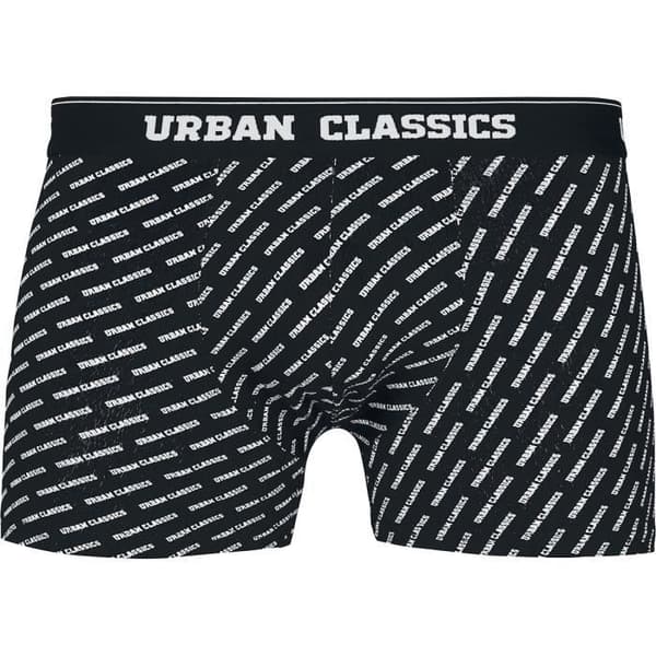 Boxers - URBAN CLASSICS - Paket med 3 - Vit/svart/grå - Bomull/Elastan