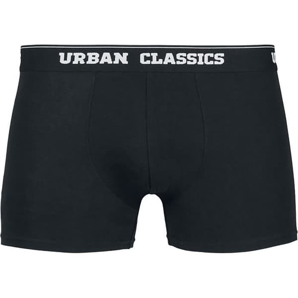 Boxers - URBAN CLASSICS - Paket med 3 - Vit/svart/grå - Bomull/Elastan