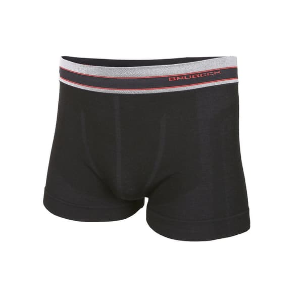Boxershorts för män Brubeck ACTIVE WOOL Termoaktiv Merinoull Svart,Marinblå, Grafit, Olika Storlekar