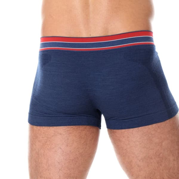 Boxershorts för män Brubeck ACTIVE WOOL Termoaktiv Merinoull Svart,Marinblå, Grafit, Olika Storlekar
