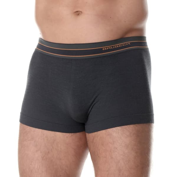 Boxershorts för män Brubeck ACTIVE WOOL Termoaktiv Merinoull Svart,Marinblå, Grafit, Olika Storlekar