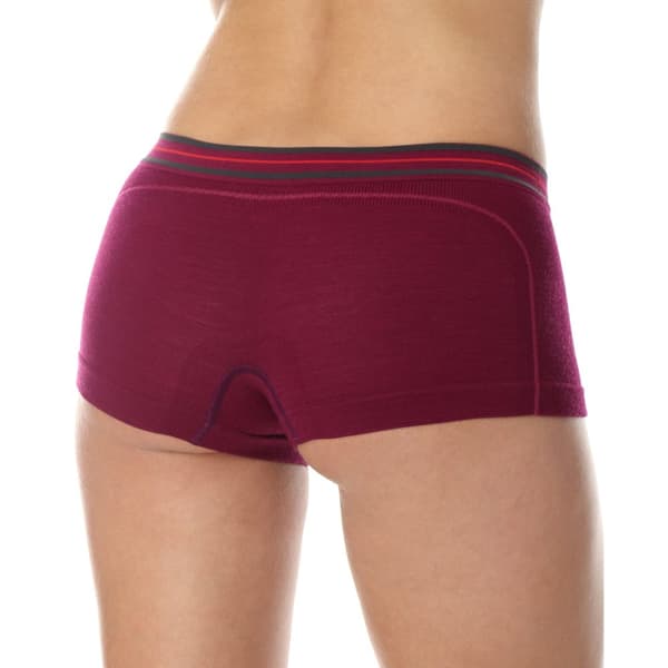 Dam boxershorts Brubeck ACTIVE WOOL Termoaktiva trosor Merinoull Svart, Denim, Plommon, Olika Storlekar