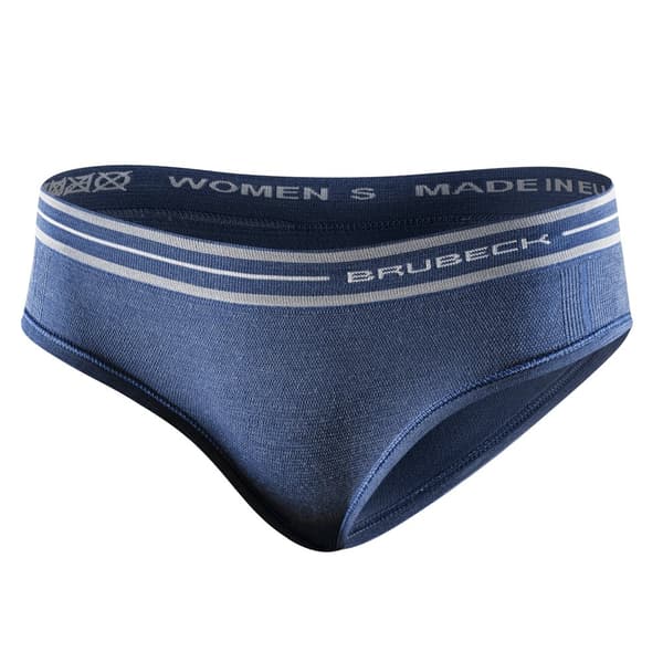 Dam trosor Hipster Brubeck ACTIVE WOOL Merinoull Svart, Denim, Plommon, Olika Storlekar
