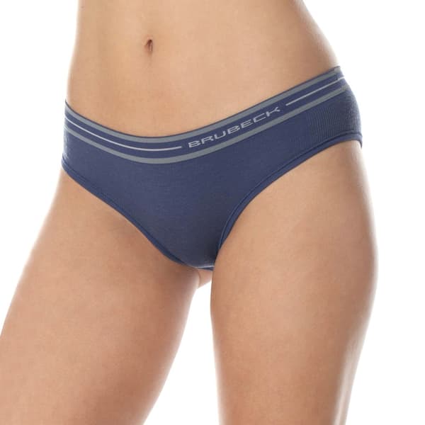 Dam trosor Hipster Brubeck ACTIVE WOOL Merinoull Svart, Denim, Plommon, Olika Storlekar