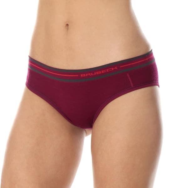 Dam trosor Hipster Brubeck ACTIVE WOOL Merinoull Svart, Denim, Plommon, Olika Storlekar