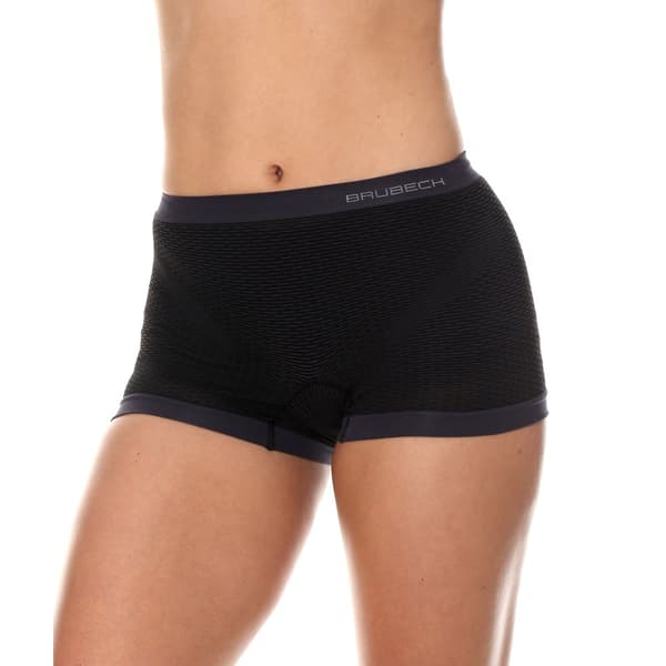 Dam Boxershorts Brubeck BASE LAYER Termoaktiv trosor Grafit, Grå, Olika Storlekar
