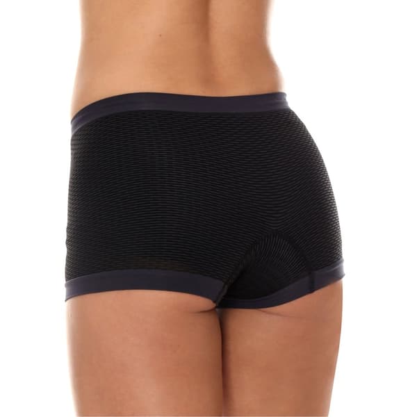Dam Boxershorts Brubeck BASE LAYER Termoaktiv trosor Grafit, Grå, Olika Storlekar