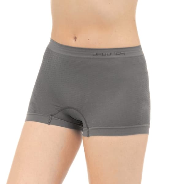 Dam Boxershorts Brubeck BASE LAYER Termoaktiv trosor Grafit, Grå, Olika Storlekar