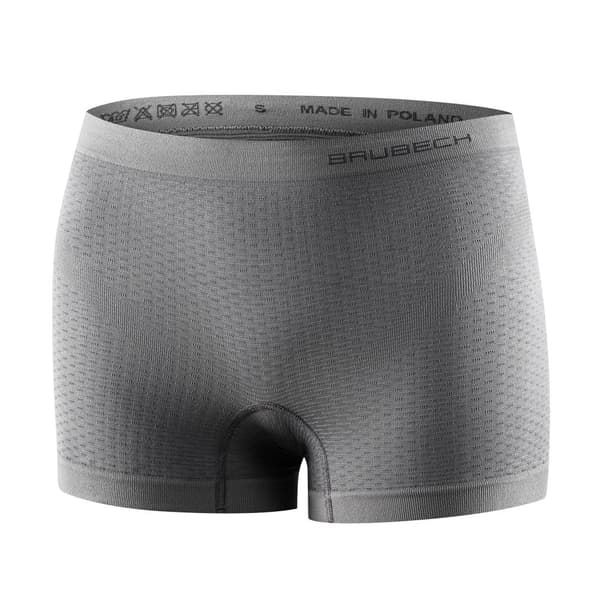 Dam Boxershorts Brubeck BASE LAYER Termoaktiv trosor Grafit, Grå, Olika Storlekar