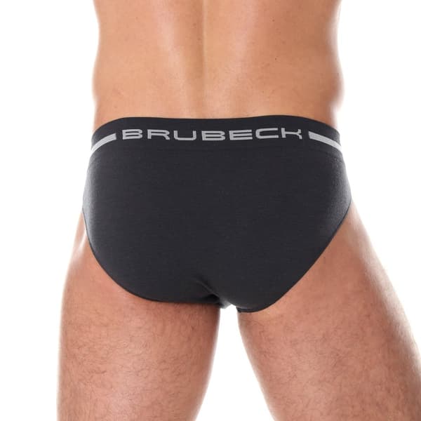 Trosor för herrar BRUBECK COMFORT WOOL Termoaktiv kalsonger MERINOULL Marinblå, Grafit, Svart, Mörk grå, Olika Storlekar