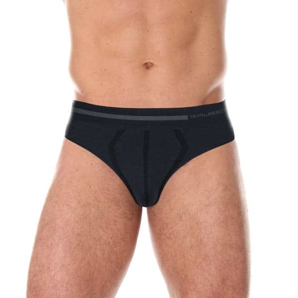 Trosor för herrar BRUBECK COMFORT WOOL Termoaktiv kalsonger MERINOULL Marinblå, Grafit, Svart, Mörk grå, Olika Storlekar