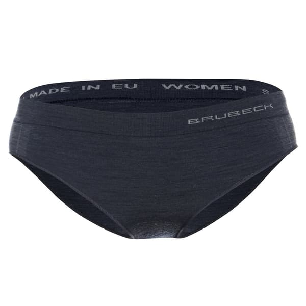 Dam trosor BRUBECK COMFORT WOOL Termoaktiva Hipster Trosor MERINOULL Kräm, Svart, Hud, Ask, Mörk denim , Olika Storlekar