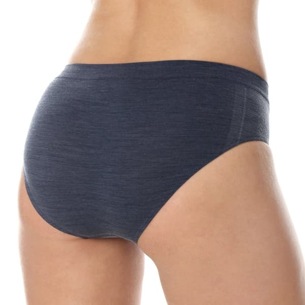 Hipster trosor för kvinnor Classic BRUBECK COMFORT WOOL Termoaktiva MERINOULL Kräm, Svart, Hud, Ask, Mörk denim , Olika Storlekar