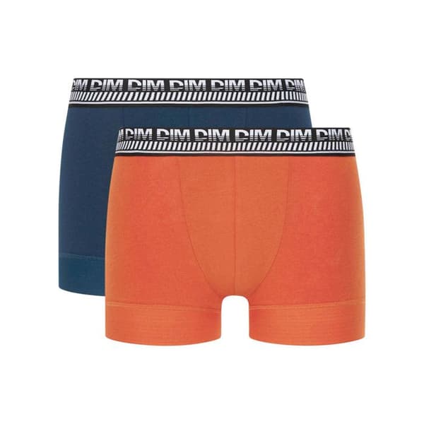 Set om 2 boxers i bomull 3D Flex Stay and Fit