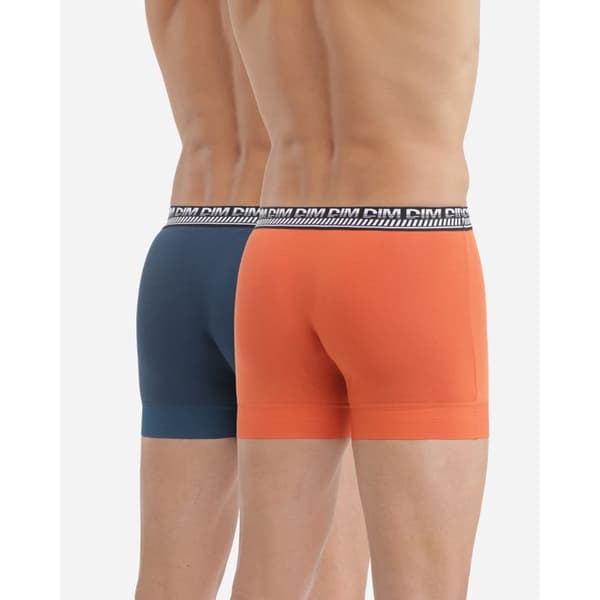 Set om 2 boxers i bomull 3D Flex Stay and Fit