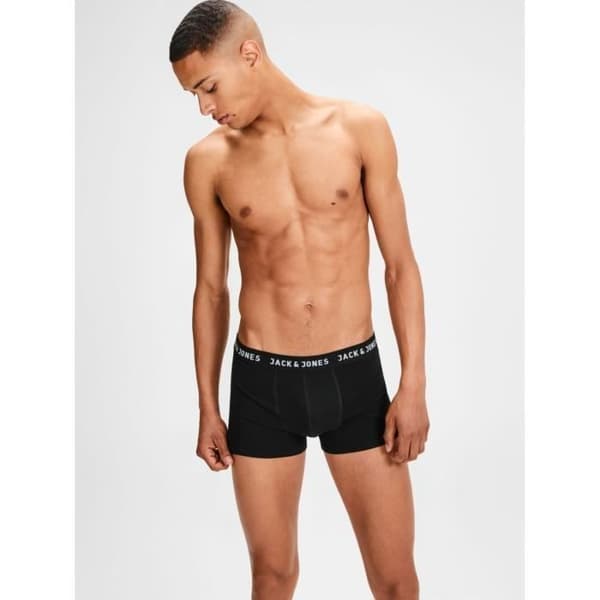 Boxers - JACK & JONES - 5-pack - Svart - Ultrabekväm - Elastisk midja