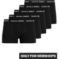 Miniatyrbild 1 av 4: Boxers - JACK &amp; JONES - 5-pack - Svart - Ultrabekväm - Elastisk midja