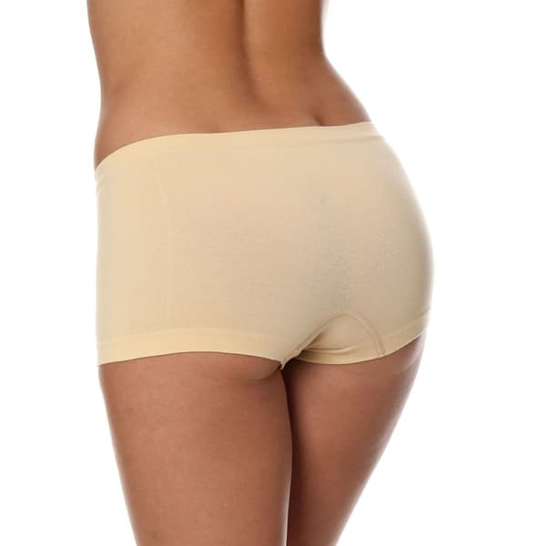 Dam boxershorts BRUBECK COMFORT COTTON Termoaktiva trosor Vit, Beige, Svart, Grå, Olika Storlekar