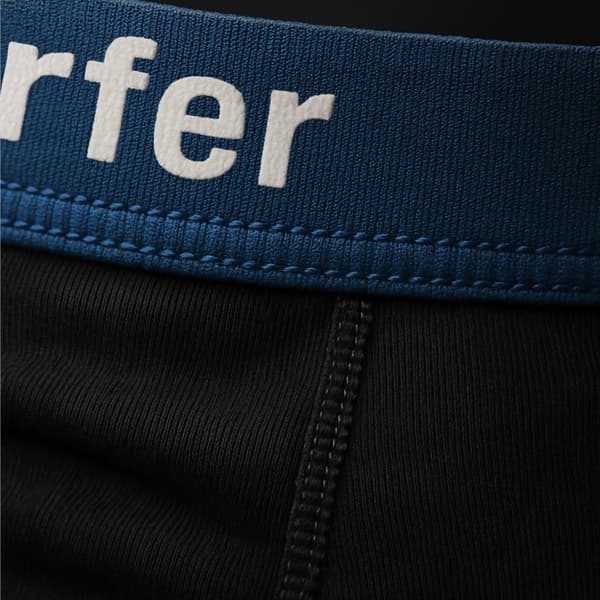 Bad Surfer herrboxershorts – 6-pack, bomull, färgmix