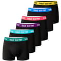Miniatyrbild 2 av 10: Bad Surfer herrboxershorts – 6-pack, bomull, färgmix