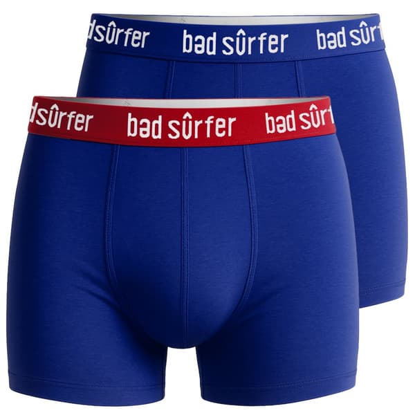 Bad Surfer herrboxershorts – 6-pack, bomull, färgmix