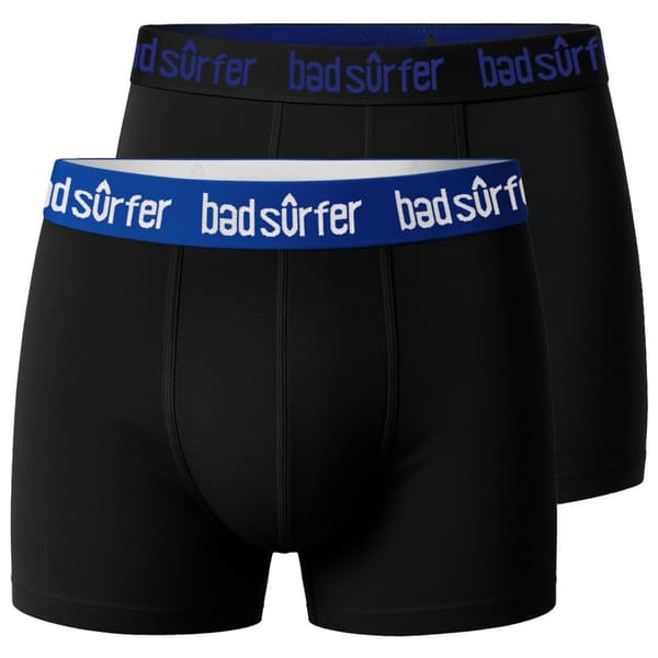 Bad Surfer herrboxershorts – 6-pack, bomull, färgmix