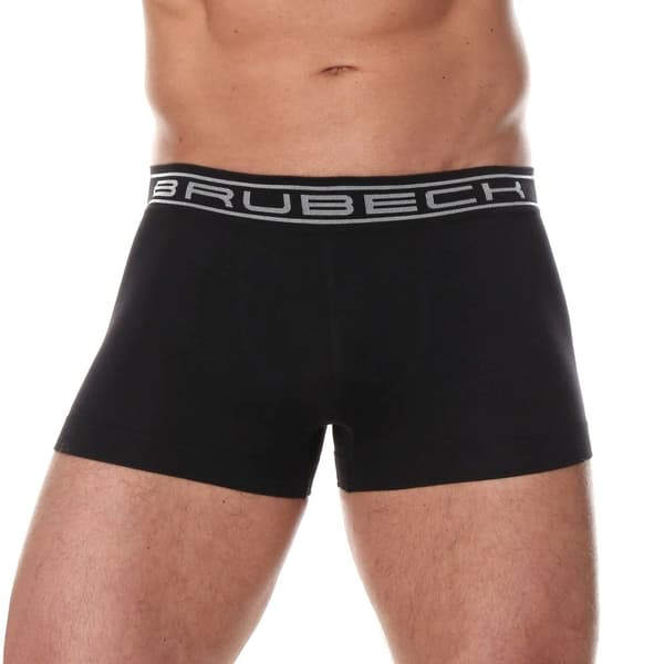 Boxershorts för män BRUBECK COMFORT COTTON Termoaktiva underkläder Vit, Blå, Svart, Röd, Stål, Marinblå, Olika Storlekar