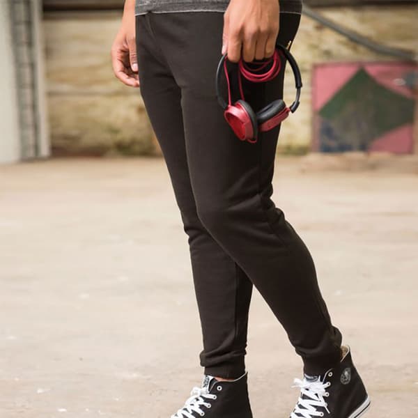 AWDis Hoods Mens Tapered Track Pants