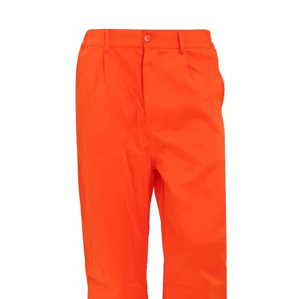 Yoko Workwear Arbetsbyxor i polybomull för män med hög viseringsgrad (Regular)