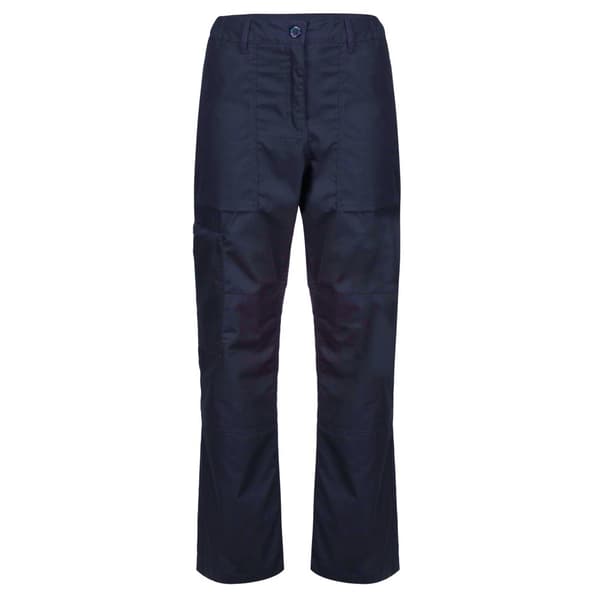 Regatta Ladies New Action Trouser (Regular) / Pants Navy Blue 12 UK