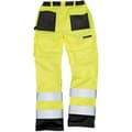 Miniatyrbild 3 av 5: Result Safeguard Unisex Hi Viz Cargo Trousers för vuxna