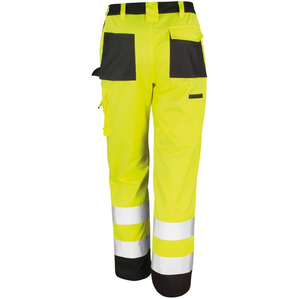 Result Safeguard Unisex Hi Viz Cargo Trousers för vuxna