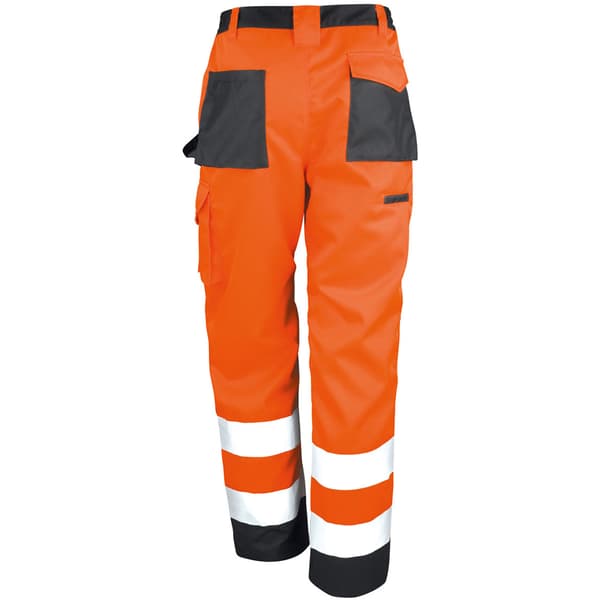Result Safeguard Unisex Hi Viz Cargo bukser til voksne