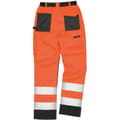 Miniatyrbild 3 av 5: Result Safeguard Unisex Hi Viz Cargo Trousers för vuxna