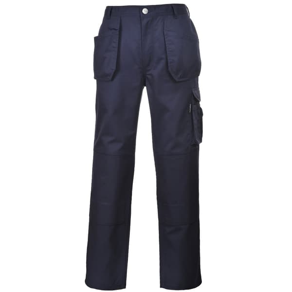 Portwest Mens Slate Hardwearing Workwear Trousers Dark Navy SR