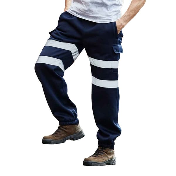 Yoko Joggingbyxor för män med hög synlighet och reflekterande arbete