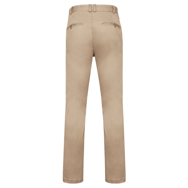 Front Row Mens Cotton Rich Stretch Chino Trousers