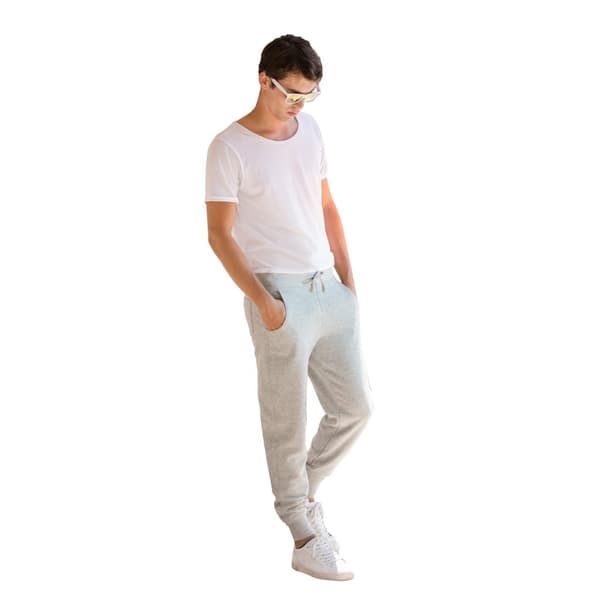Skinnifit Mens Slim Cuffed Jogging Bottoms/Trousers för män
